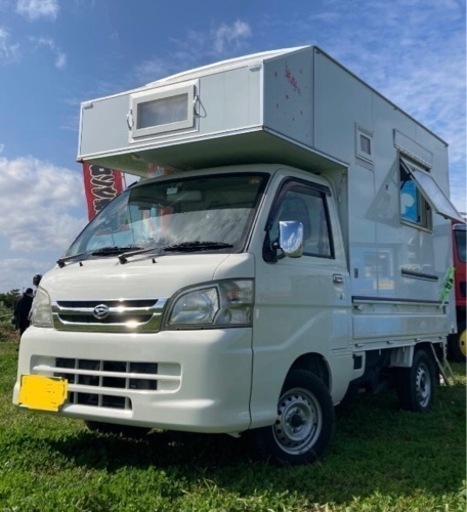 キャンピングシェル❗️軽トラック用❗️脱着式❗️ (テック) て