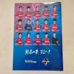 ロアッソ熊本 クリアファイルの画像