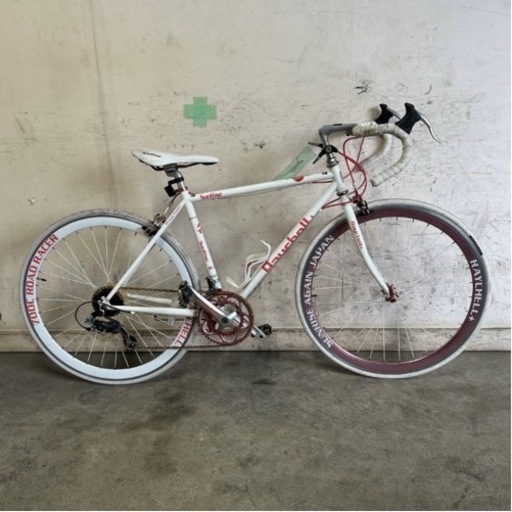 445★岐阜発　△Rachell/レイチェル/Sunrise R +714/ロードバイク/2×7段変速/自転車/ブレーキ効きません/サドル破れ有り/現状品　R6.1/10★