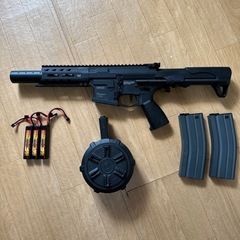 G&G ARP556 模型パドックカスタム&ドラムマガジンセット