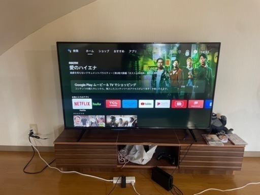 スマートテレビ 4Kチューナー搭載 55V型 TCL 55P615