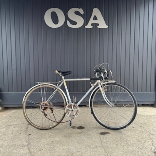 448★岐阜発　△SPARKLE/ロードバイク/2×6段変速/サドル破れあり/変速できません/サビ有り/防犯有り/ジャンク/現状品　R6.4/5★