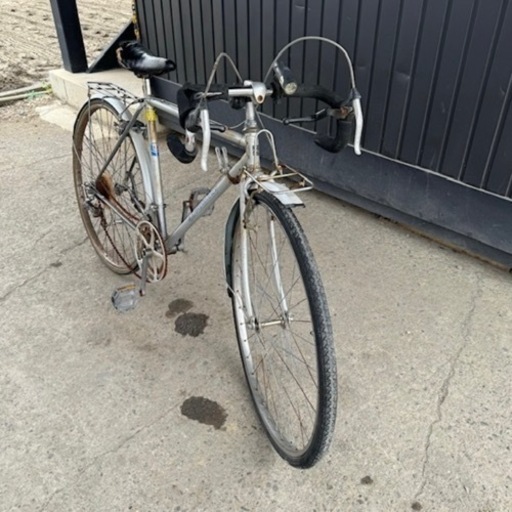 448★岐阜発　△SPARKLE/ロードバイク/2×6段変速/サドル破れあり/変速できません/サビ有り/防犯有り/ジャンク/現状品　R6.4/5★