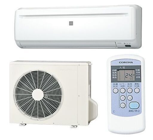 【新品、冷房専用】2024年 6-8畳,標準工事込み　コロナ