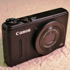 CANON PowerShot S100 デジタルカメラ ブラックの画像