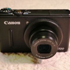CANON PowerShot S100 デジタルカメラ ブラック