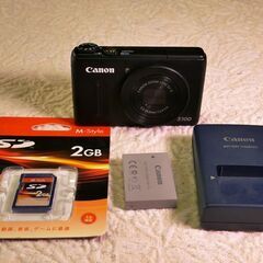 CANON PowerShot S100 デジタルカメラ ブラックの画像