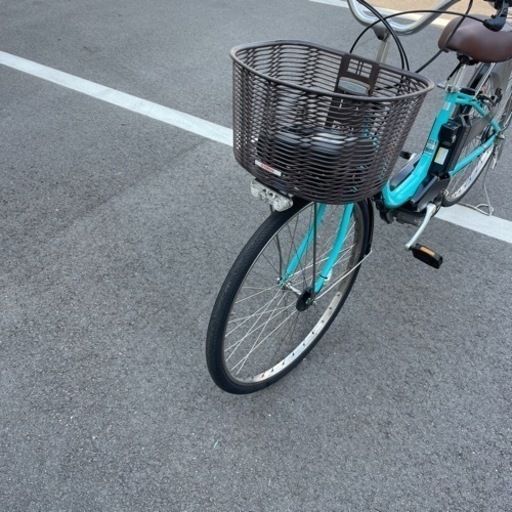 YAMAHAヤマハ電動アシスト自転車26インチ ブルー YAMAHA 26インチ 電動自転車 ブルー