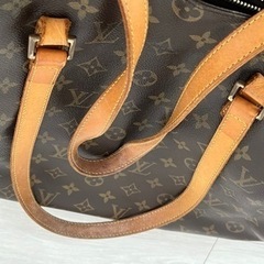 【正規品】LOUIS VUITTON ルイヴィトン モノグラム カバメゾ  ショルダーバッグ A4サイズ収納可 大きめバッグ 小旅行にもの画像