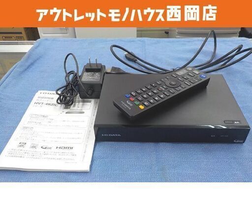 I-O DATA 新4K衛星放送対応チューナー REC-ON 2018年製 HVT-4KBC アイ･オー･データ機器 西岡店