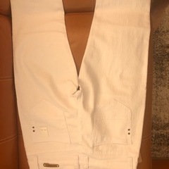 ジーンズ Ｌ（ホワイト）メンズ　新品