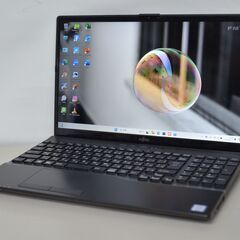 中古良品ノートパソコン Windows11+office 富士通 WA3/D3 core i3-8145U/メモリ8GB/爆速SSD256GB+HDD1TB/15.6インチ/WEBカメラ/DVDマルチ