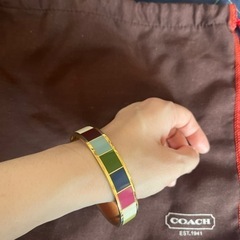 値下げ💰coachコーチのバングルの画像