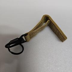 フックアンドループベルトカラビナ ナイロンの画像