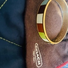 値下げ💰coachコーチのバングルの画像