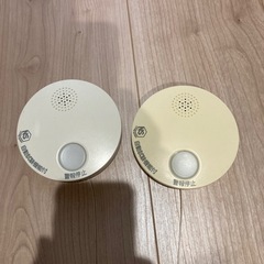 パナソニック　火災報知器　2台