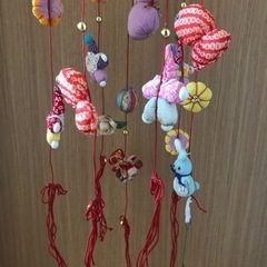 吊るし雛　吊るし飾り　ひな祭り　　飾り物　郷土玩具　和飾り　民芸品　工芸品手作りの画像