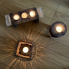 　キャンドル　アジアン　