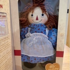 【美品】ラガディアン&アンディ 記念人形 ペア カントリー雑貨 インテリア雑貨の画像