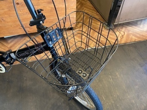 【前後タイヤ新品！】20インチ折りたたみ自転車