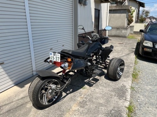 エンジントライク L9DT 200cc 普通自動車免許で運転 ヘルメット義務なし 2人乗り登録 整備済 乗って帰れます エンジントライク L9DT 200cc 普通自動車免許で運転 ヘルメット義務