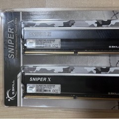 G.SKILL SNIPER X DDR4 32GB (16GBx2)