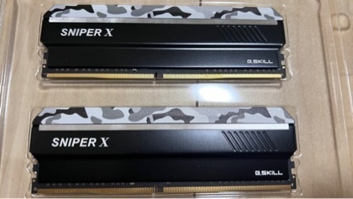 G.SKILL SNIPER X DDR4 32GB (16GBx2) 21日まで) G SKILL SNIPER X DDR4-3600 32GB (16GBx2) F4-3600C19D 