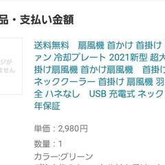 ネックファンの画像