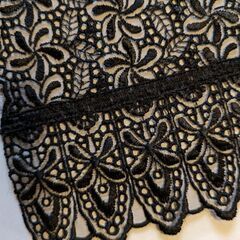 【再値下】レースショール①着物リメイク・リフォームの画像