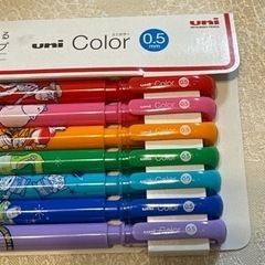 【新品】トイストーリー　消しゴムで消せるカラー芯シャープペン　7色セットの画像