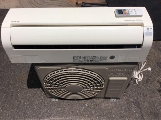 HITACHI  8〜10畳  2.5kw  ルームエアコン  RAS- D25J(w) 2019年製