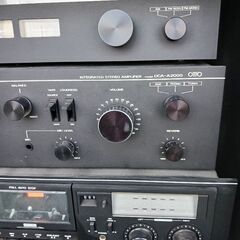 （ご予約済）(中古)OTTO レコードプレーヤー アンプ カセット 3点セットの画像