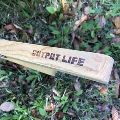 ✨🔔期間限定・特別価格🔔✨OUTPUT LIFE フォールディングテーブル ロールトップ 中古アウトドア用品 キャンプの画像