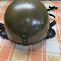 ミリタリーUS.AIR.FORCEバイク用半キャップヘルメット②の画像