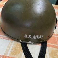 ミリタリーUS.ARMYバイク用半キャップヘルメット③の画像