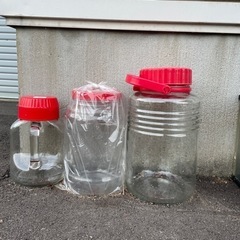 梅酒瓶　果実酒　漬物瓶