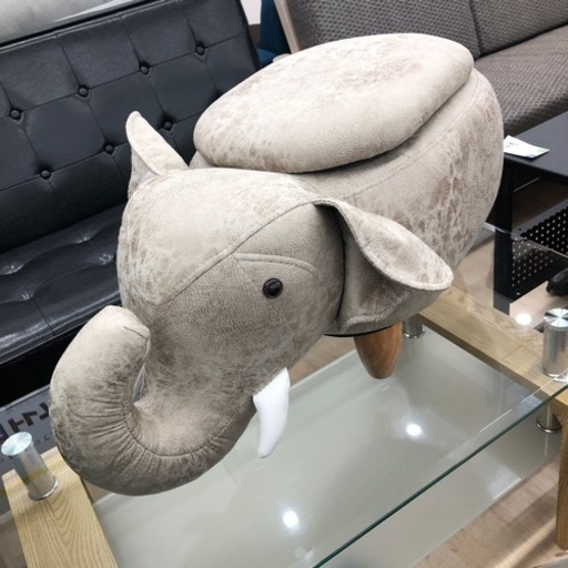 お子さまに人気のアニマルスツール