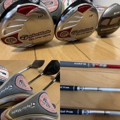 ゴルフセット（右用）　テーラーメイド の画像