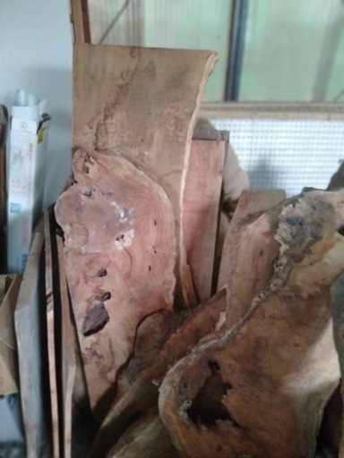 一枚板 欅 DIY テーブル カフェ インテリア