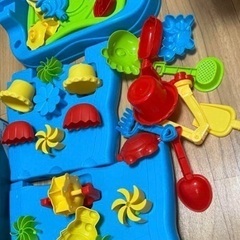 ウォーターテーブル サンドテーブル ビーチ 砂 水 夏 プールの画像