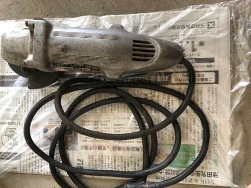 神鋼電機　100mm 電機ディスクグラインダ
