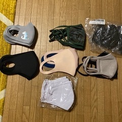 ウレタン、布マスク