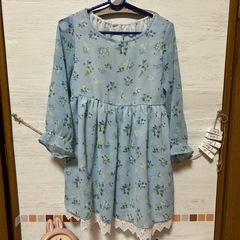 子供 100cm 夏物 ワンピース 花柄