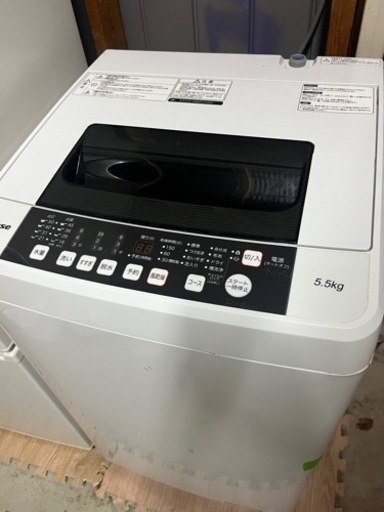 Hisense5.5kg洗濯機