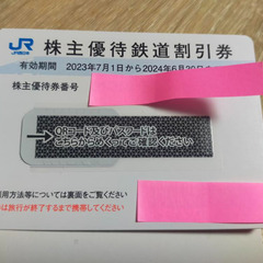 (送料無料)JR西日本　株主優待　鉄道割引チケット