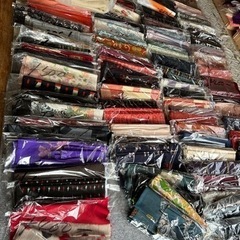 着物生地、帯、パッチワーク用生地300〜600円　浴衣入荷1,000円〜の画像