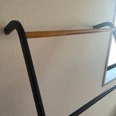 ハンガーラック　ラダーラックの画像