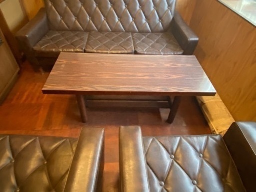 カリモク　応接室　ソファーテーブルセット