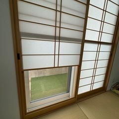 YKK AP 新品同様　雪見障子　猫間障子 横繁吹寄の画像