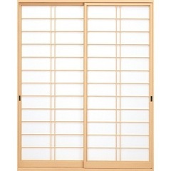 YKK AP 新品同様　雪見障子　猫間障子 横繁吹寄